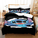 Stitch Pattern Bedding Set Kids Quilt Cover Without Filler