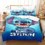 Stitch Pattern Bedding Set Kids Quilt Cover Without Filler