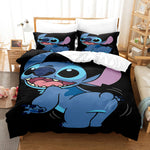 Stitch Pattern Bedding Set Kids Quilt Cover Without Filler