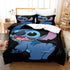 Stitch Pattern Bedding Set Kids Quilt Cover Without Filler