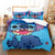 Stitch Pattern Bedding Set Kids Quilt Cover Without Filler
