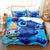 Stitch Pattern Bedding Set Kids Quilt Cover Without Filler