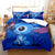 Stitch Pattern Bedding Set Kids Quilt Cover Without Filler