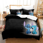 Stitch Pattern Bedding Set Kids Quilt Cover Without Filler