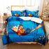 Stitch Pattern Bedding Set Kids Quilt Cover Without Filler