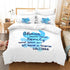 Stitch Pattern Bedding Set Kids Quilt Cover Without Filler