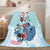 Stitch Cosplay Flannel Throw Blanket Micro Fleece Plush Blanket