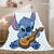 Stitch Cosplay Flannel Throw Blanket Micro Fleece Plush Blanket