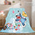 Stitch Cosplay Flannel Throw Blanket Micro Fleece Plush Blanket