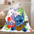 Stitch Cosplay Flannel Throw Blanket Micro Fleece Plush Blanket
