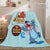 Stitch Cosplay Flannel Throw Blanket Micro Fleece Plush Blanket