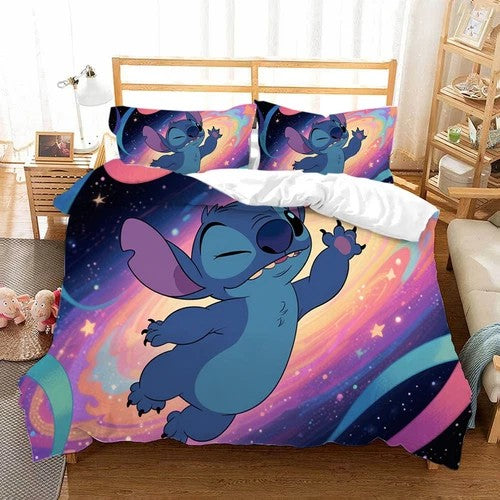 Stitch Duvet Cover Kids Gift Bedding Sets Without Filler