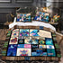 Stitch Pattern Duvet Cover Kids Room Bedding Sets Without Filler