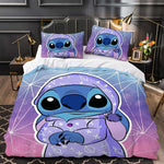 Stitch Pattern Duvet Cover Kids Room Bedding Sets Without Filler