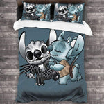 Stitch Pattern Duvet Cover Kids Room Bedding Sets