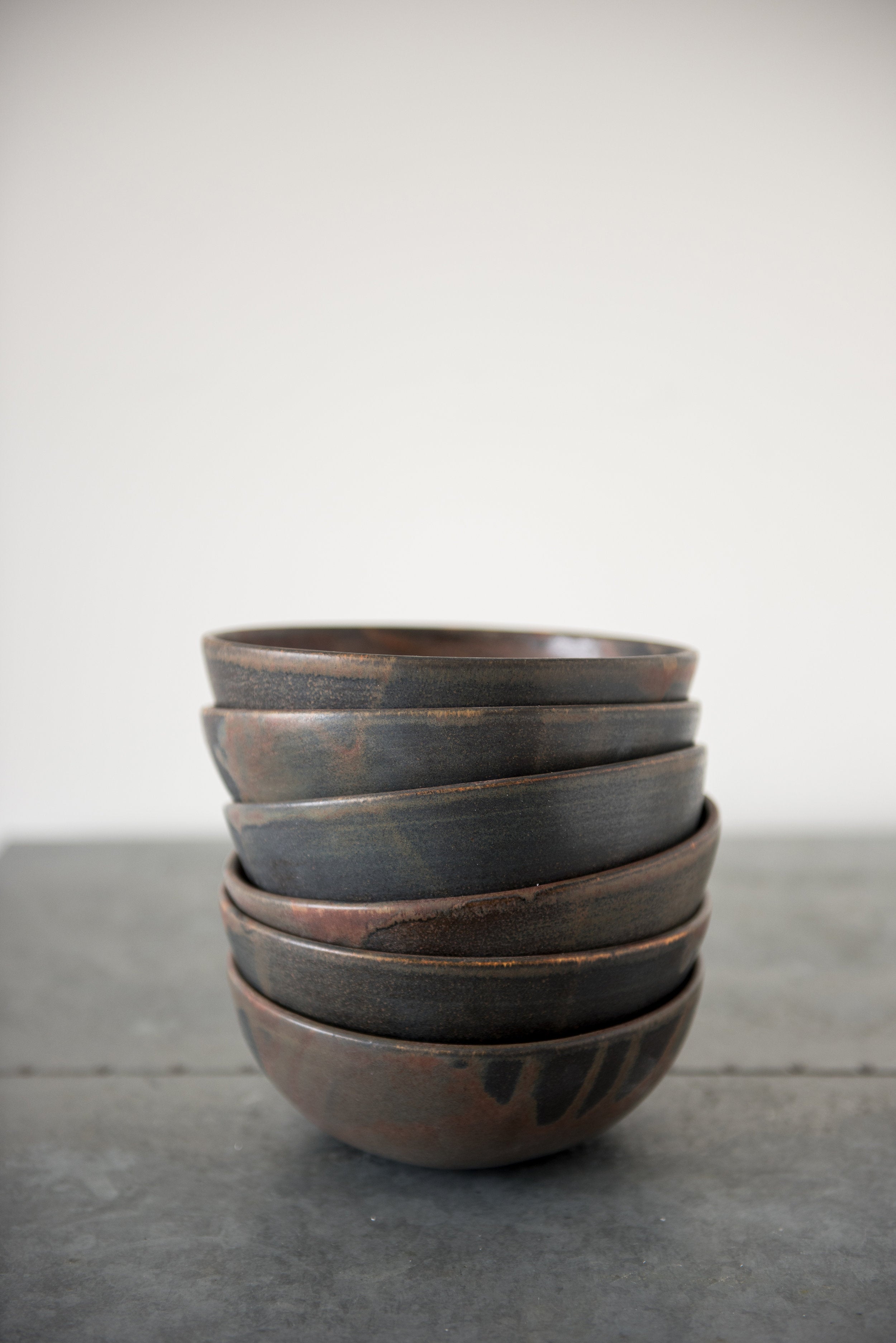 Rust Stoneware Everyday Bowl
