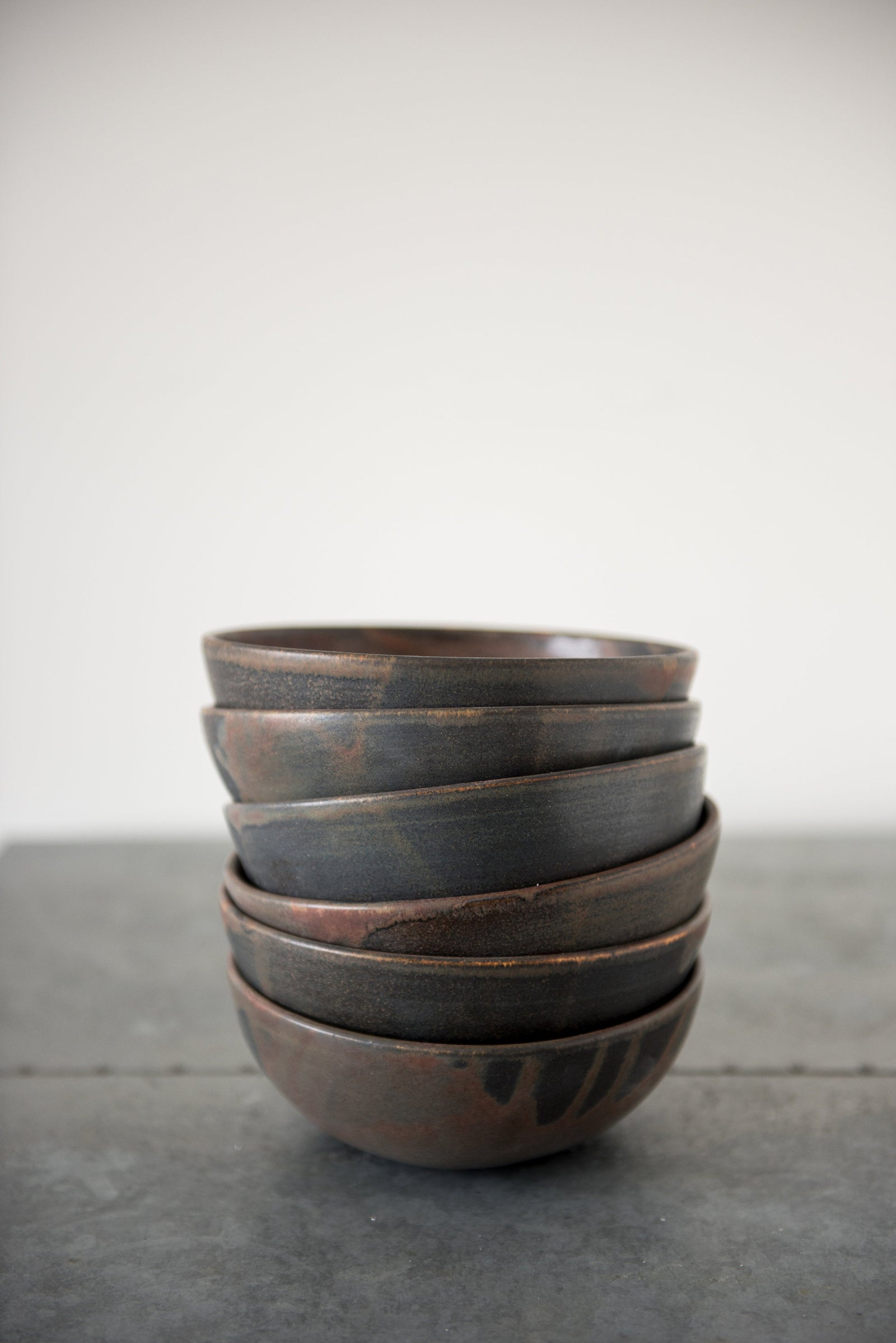 Rust Stoneware Everyday Bowl