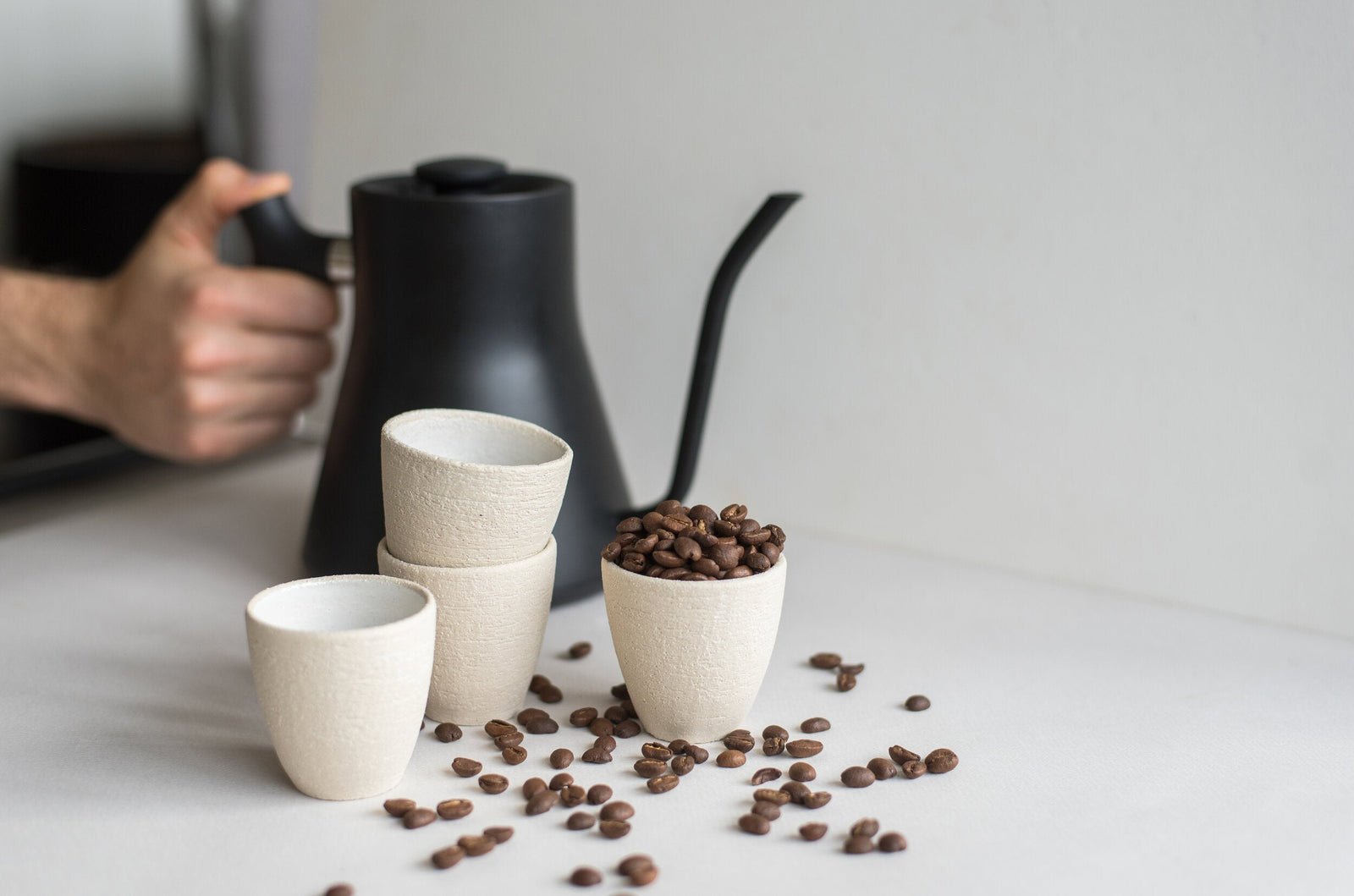 Handmade Stoneware Espresso Cup