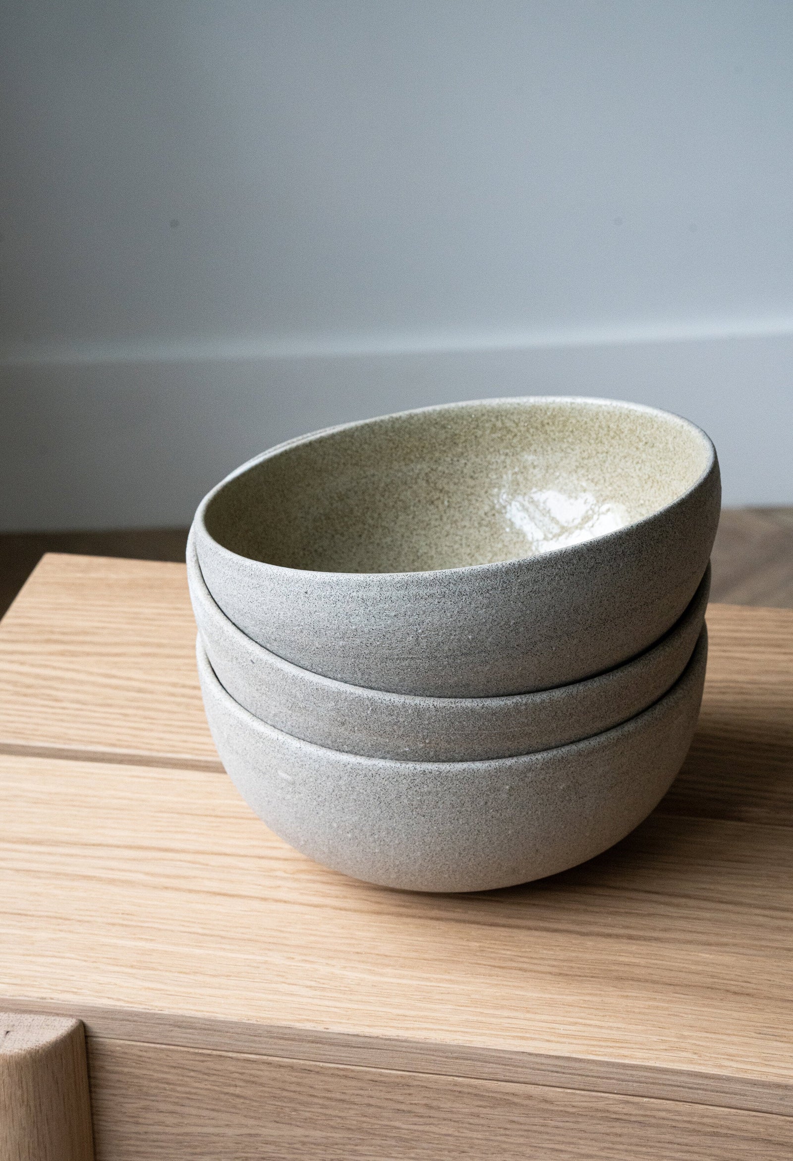 Handmade Stoneware Ramen Bowl 