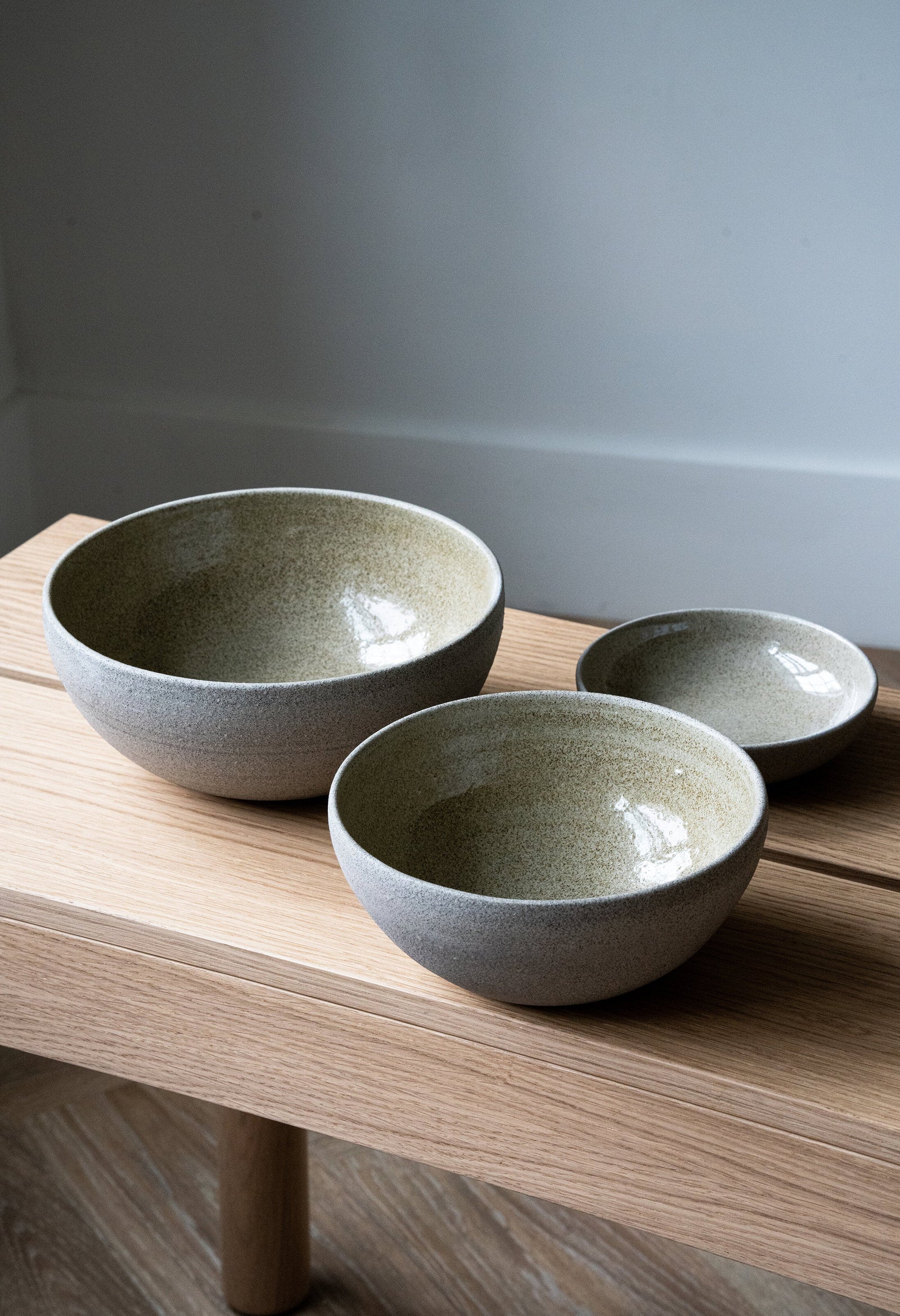 Handmade Stoneware Ramen Bowl 