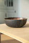 Rust Stoneware Salad Serving Bowl