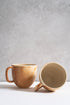 Beige Matte Stoneware Coffee Mug