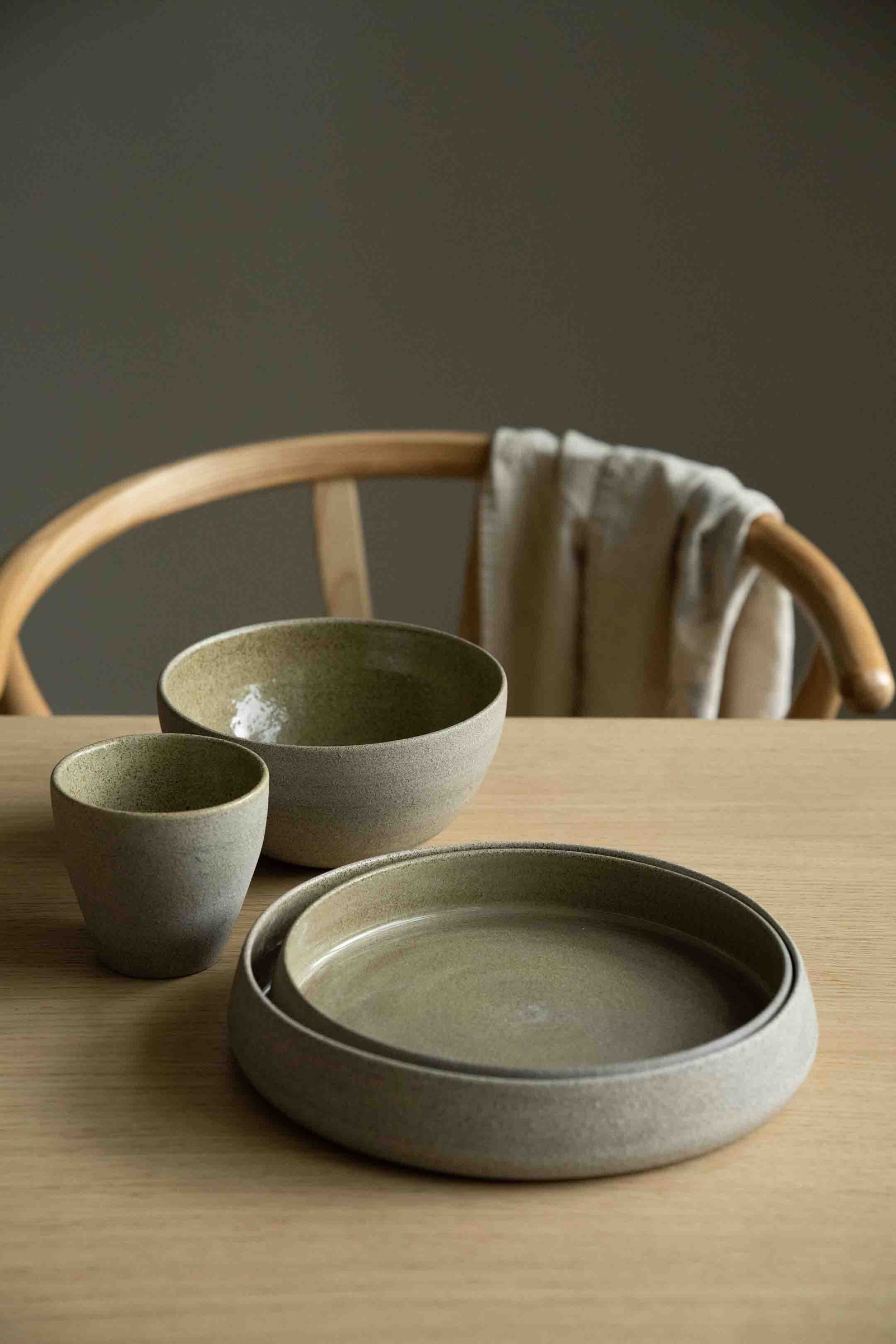 Handmade Stoneware Dinner Set 