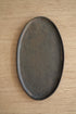 Rust Stoneware Oval Serving Platter