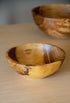 Hand Carved Walnut Wood Nesting Bowl Set
