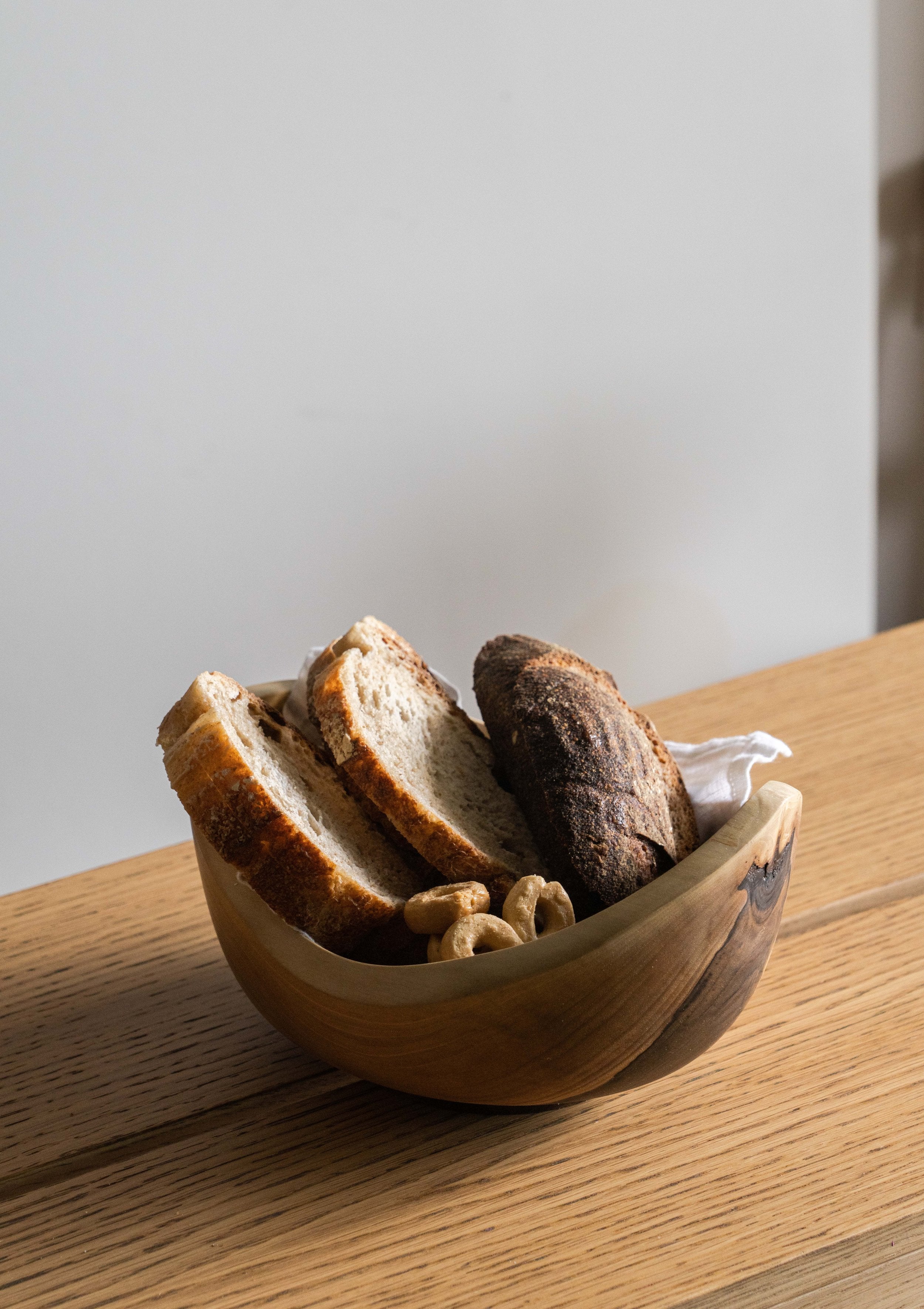 Hand Carved Small Wooden Bowl