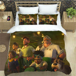 Strange World Bedding Set Pattern Quilt Cover Without Filler