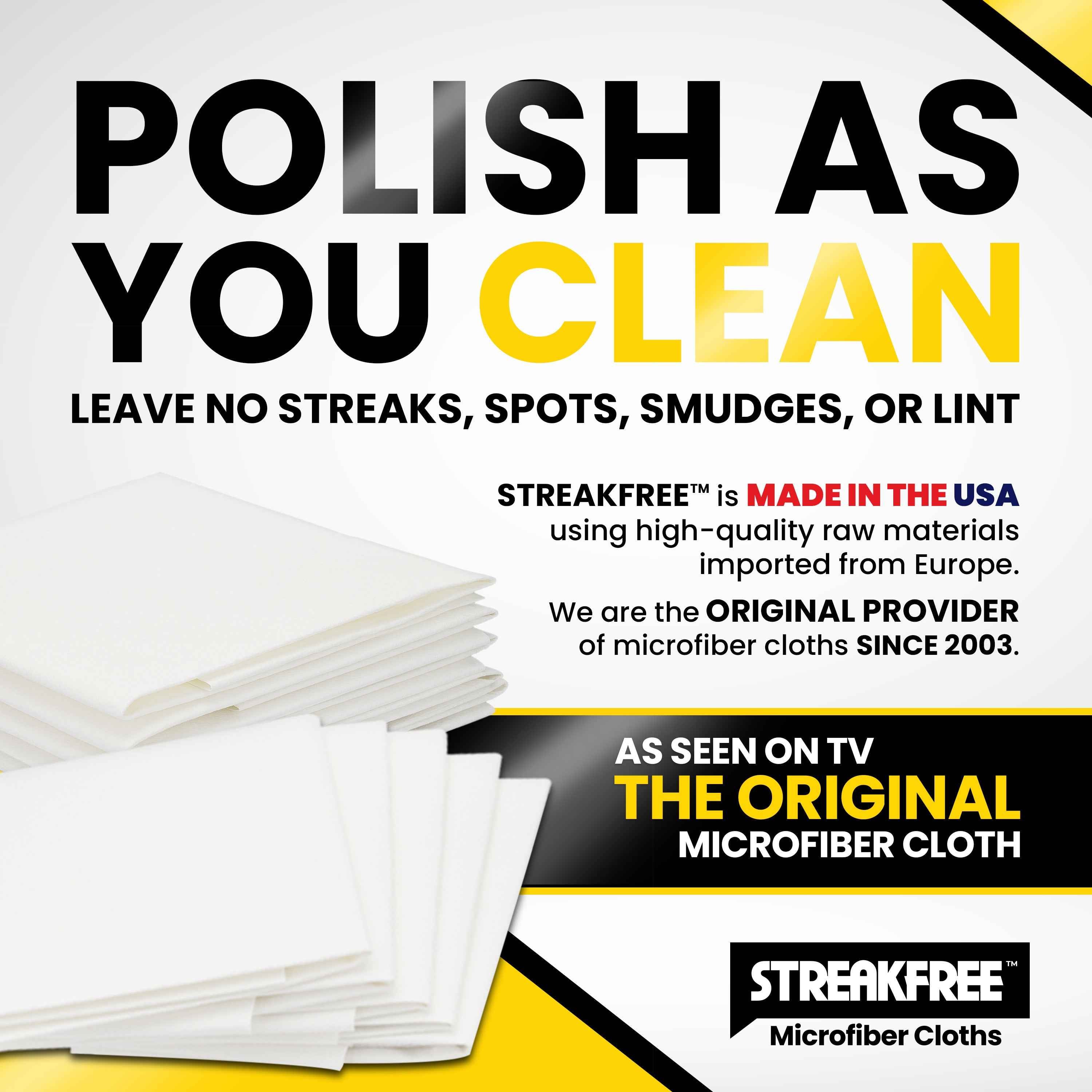 The Original StreakFree® Glass Cleaning Cloth