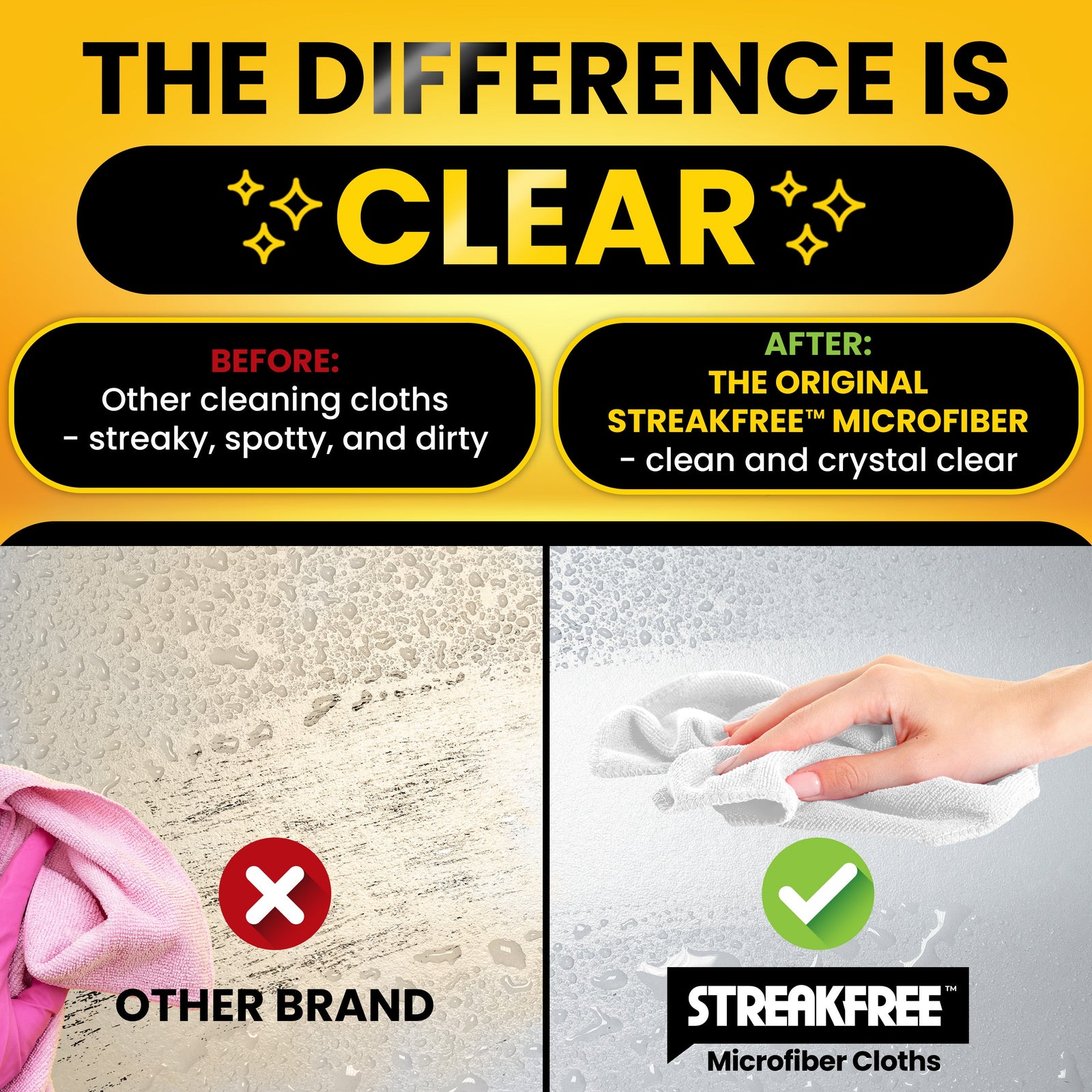 The Original StreakFree® Glass Cleaning Cloth