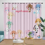 Sugarbunnies Curtains Blackout Window Drapes Room Decoration