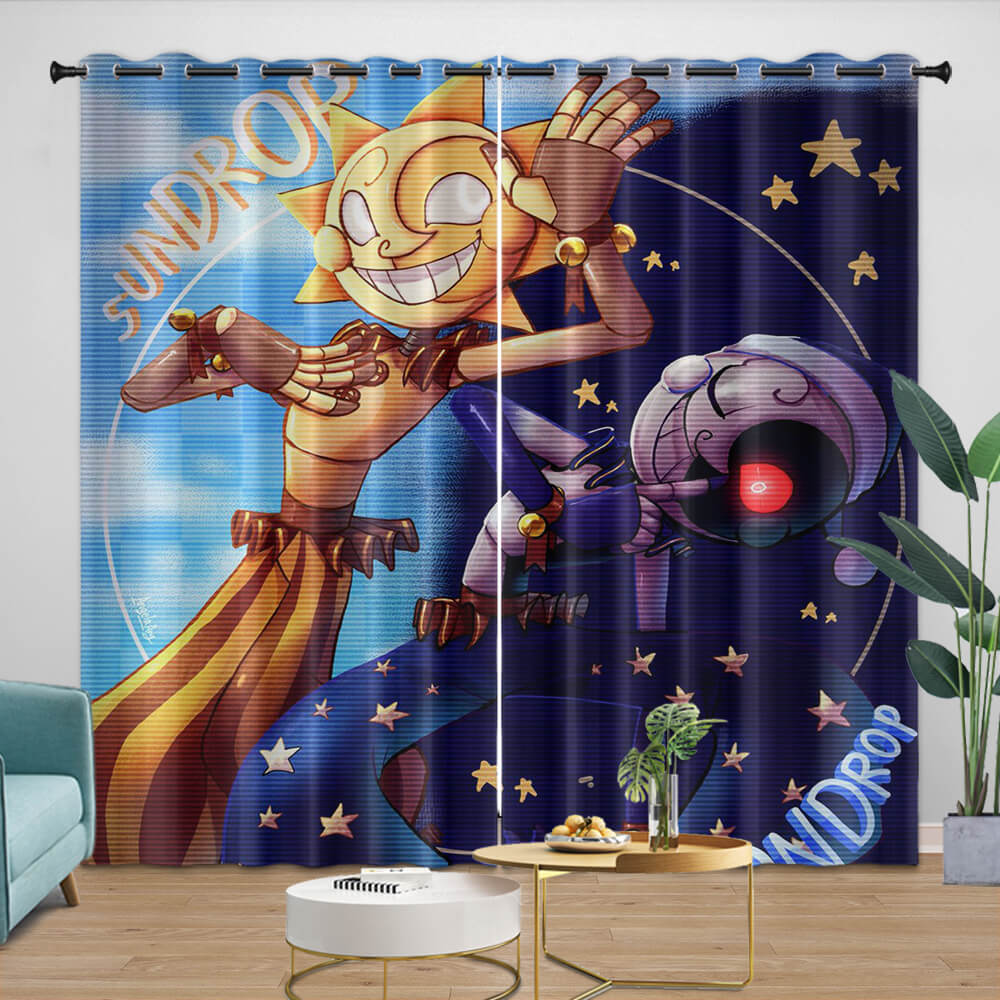 Sundrop And Moondrop Curtains Blackout Window Drapes