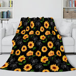 Animal Flower Soft Flannel Fleece Throw Cosplay Blanket