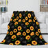 Animal Flower Soft Flannel Fleece Throw Cosplay Blanket