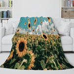 Animal Flower Soft Flannel Fleece Throw Cosplay Blanket