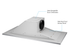 600 CFM Flush Ceiling Mount Range Hood - VICTORY Sunset