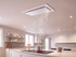 600 CFM White Flush Ceiling Mount Range Hood - VICTORY Sunset