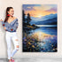 Canvas Print: "Sunset Journey"