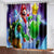 Super Mario Curtains Pattern Blackout Window Drapes