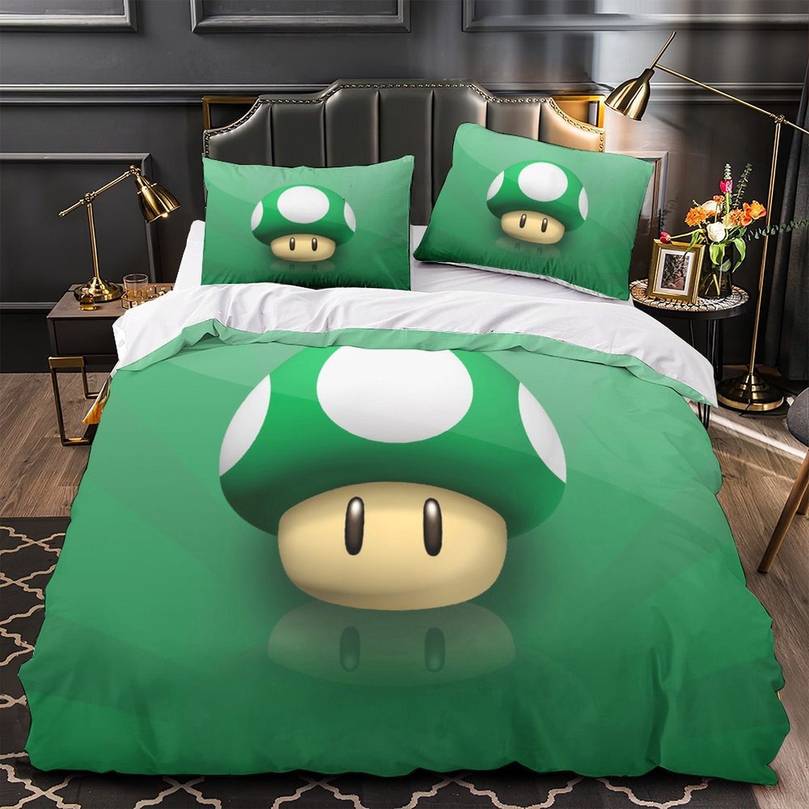 Super Mario Duvet Cover Pattern Bedding Set Without Filler