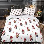 Super Mario Duvet Cover Pattern Bedding Set Without Filler