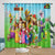 Super Mario Pattern Curtains Blackout Kids Room Window Drapes
