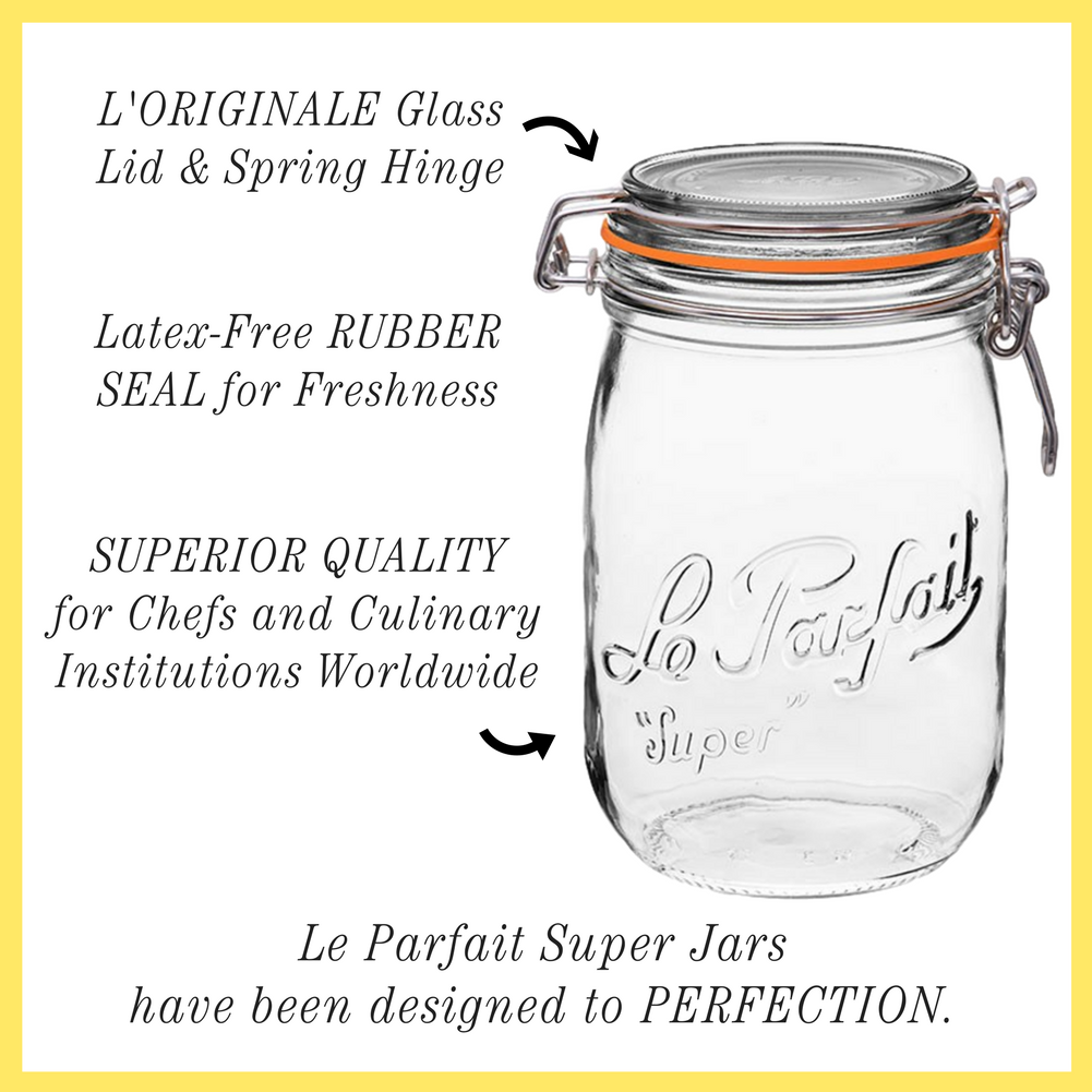 Le Parfait Super Jars - Food Storage Containers