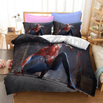 Superhero Spiderman Bedding Set Quilt Cover Without Filler