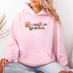 Sweater Weather Fall Vibes Hoodie