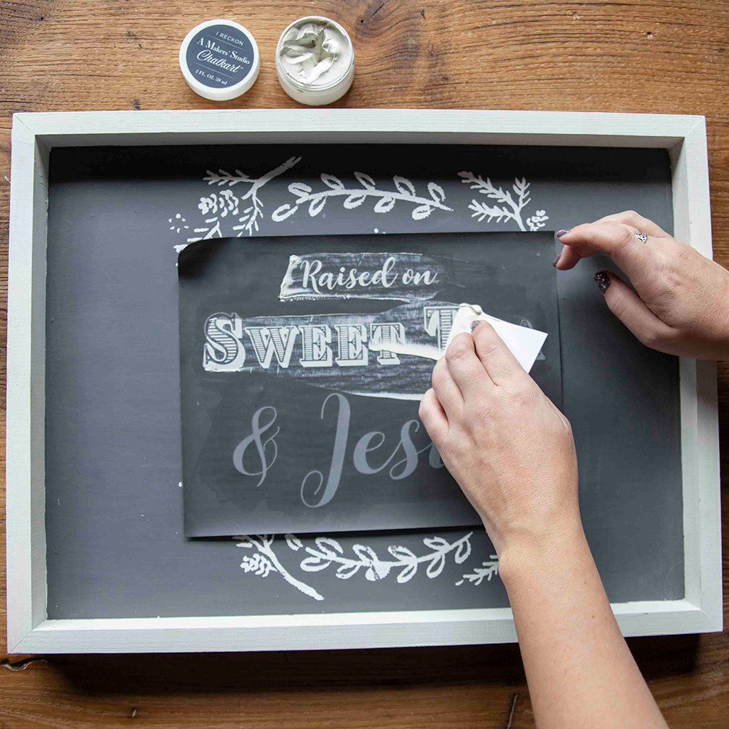 Sweet Tea - Mesh Stencil 8.5 x 11