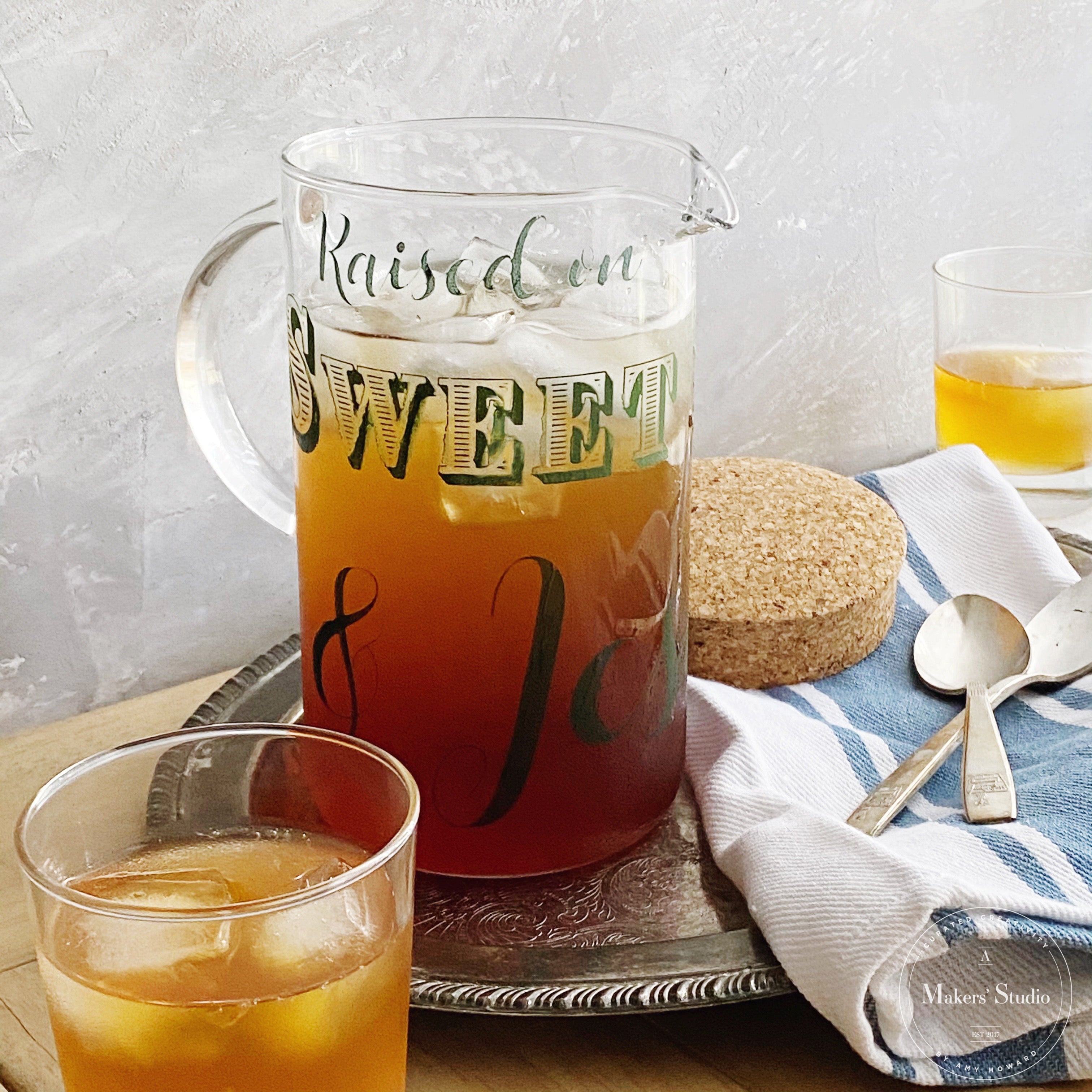 Sweet Tea - Mesh Stencil 8.5 x 11